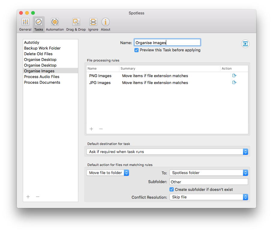 Spotless 1.1.2 for Mac|Mac版下载 | 自动整理文件