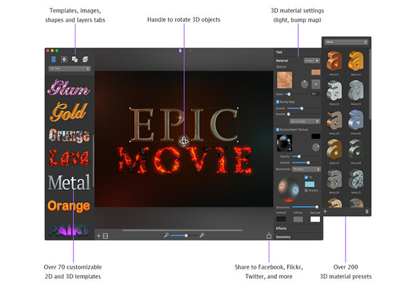 Art Text 3 3.2.6 for Mac|Mac版下载 | 艺术字体创建