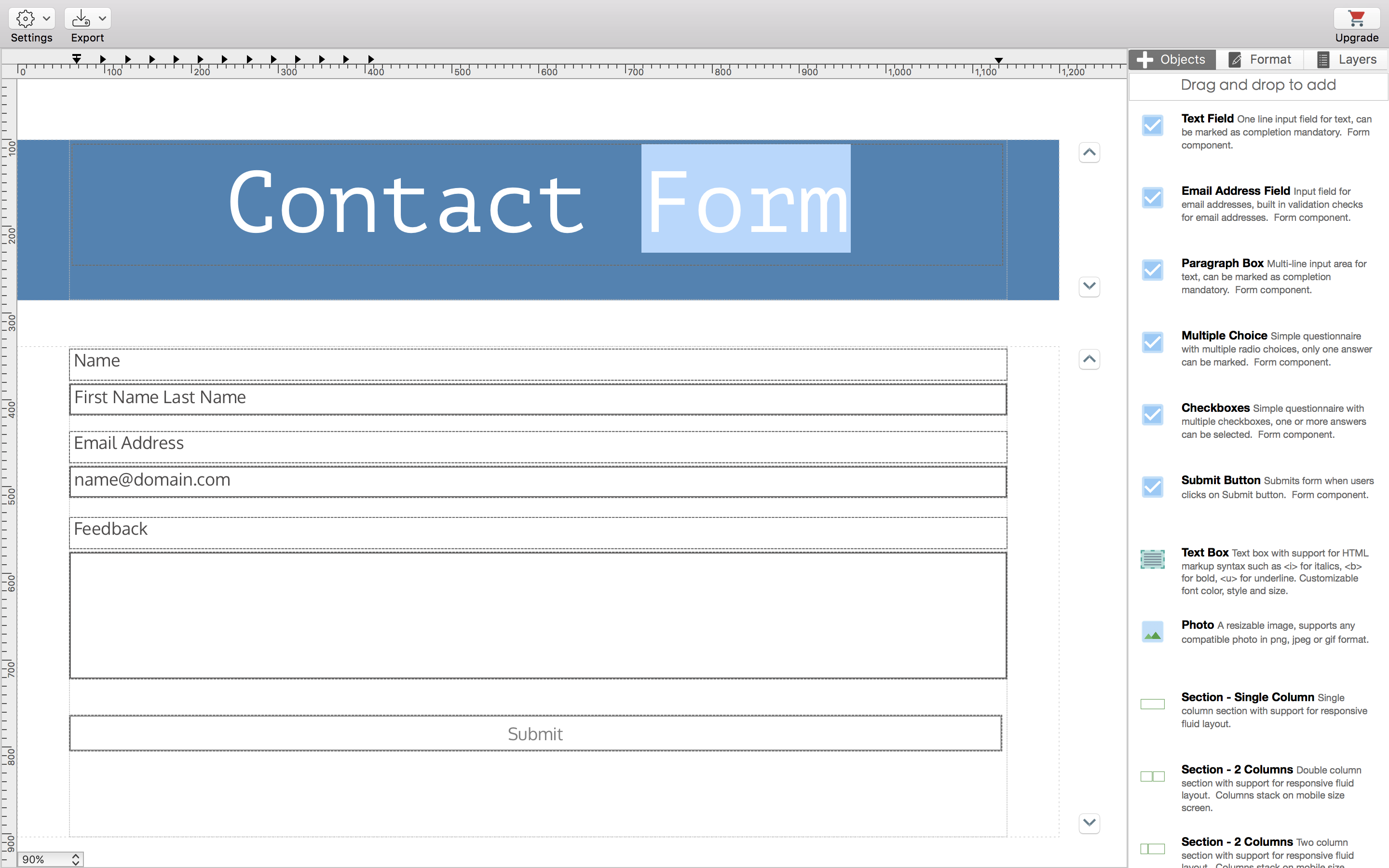 Wolf Responsive Form Maker 2.37.1 for Mac|Mac版下载 | 网页表单设计软件