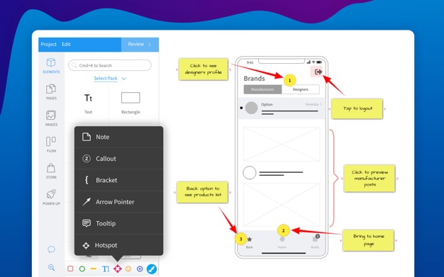 MockFlow 1.4.7 for Mac|Mac版下载 | 网页UI设计软件