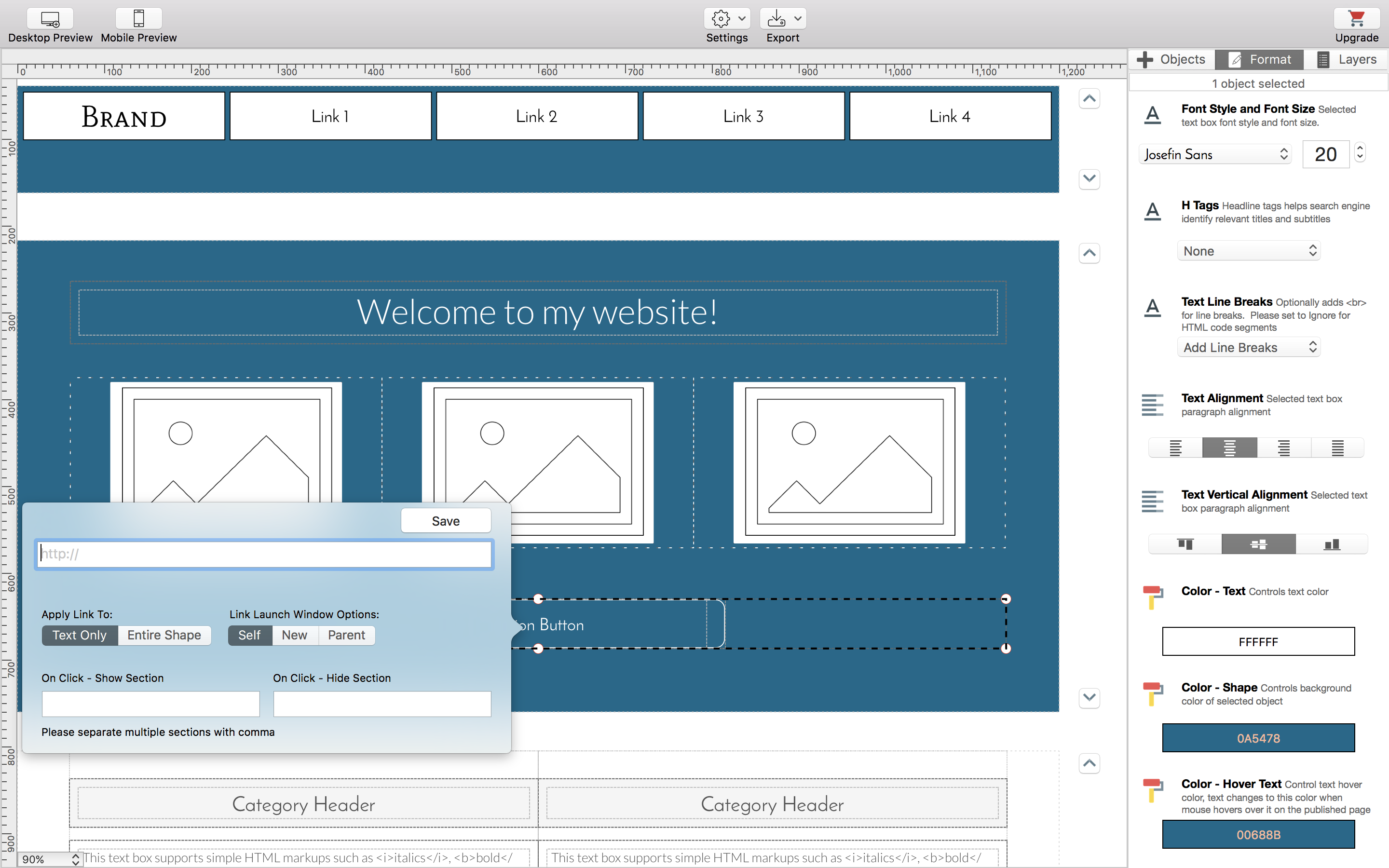 Wolf Landing Page Designer 1.36.1 for Mac|Mac版下载 | 移动网页设计软件