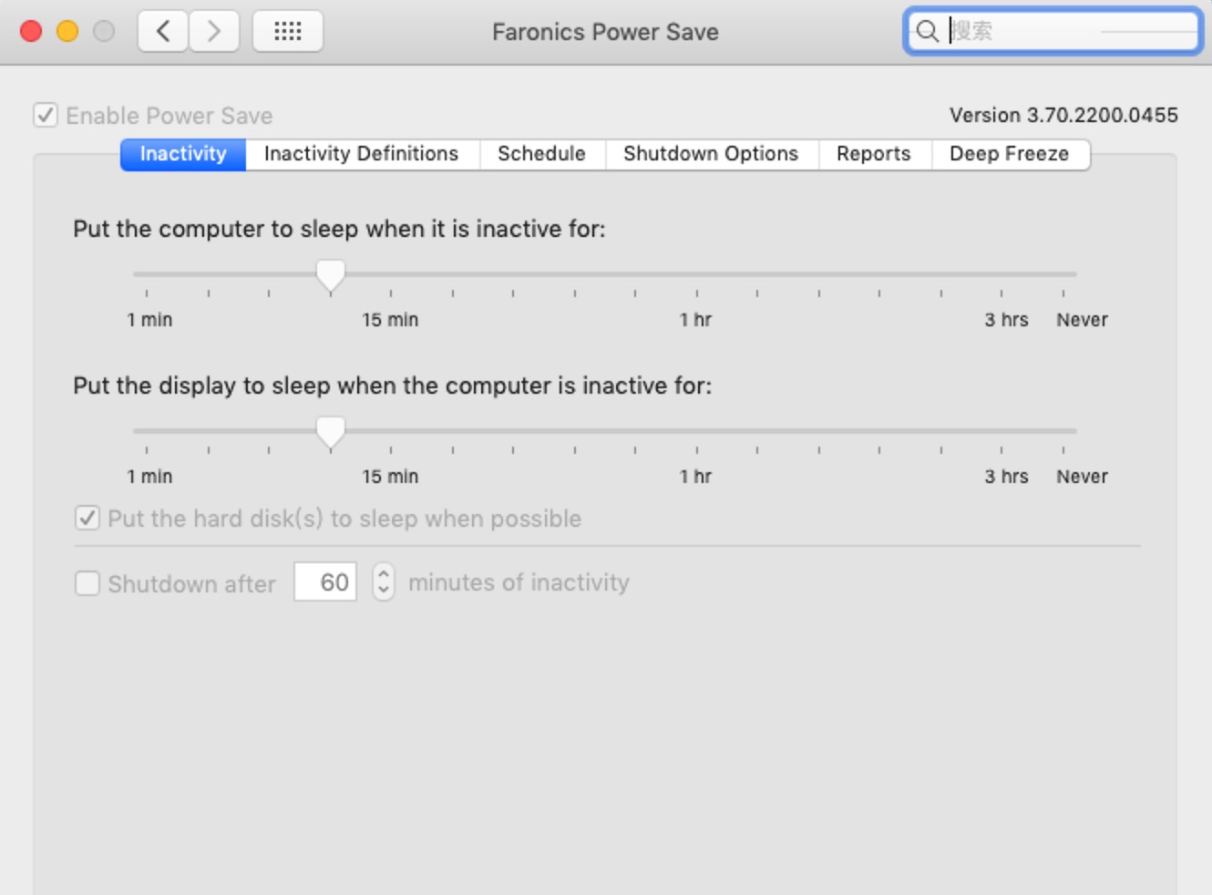 Faronics Power Save 3.7.0 for Mac|Mac版下载 | 智能电源管理软件