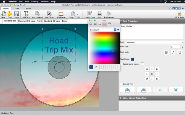 Disketch Plus 5.03 for Mac|Mac版下载 | DVD标签制作软件