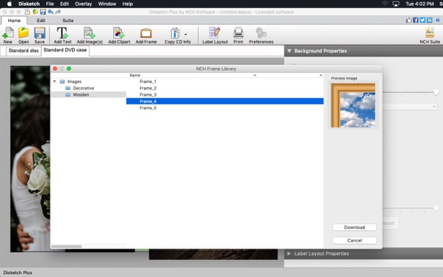 Disketch Plus 5.03 for Mac|Mac版下载 | DVD标签制作软件