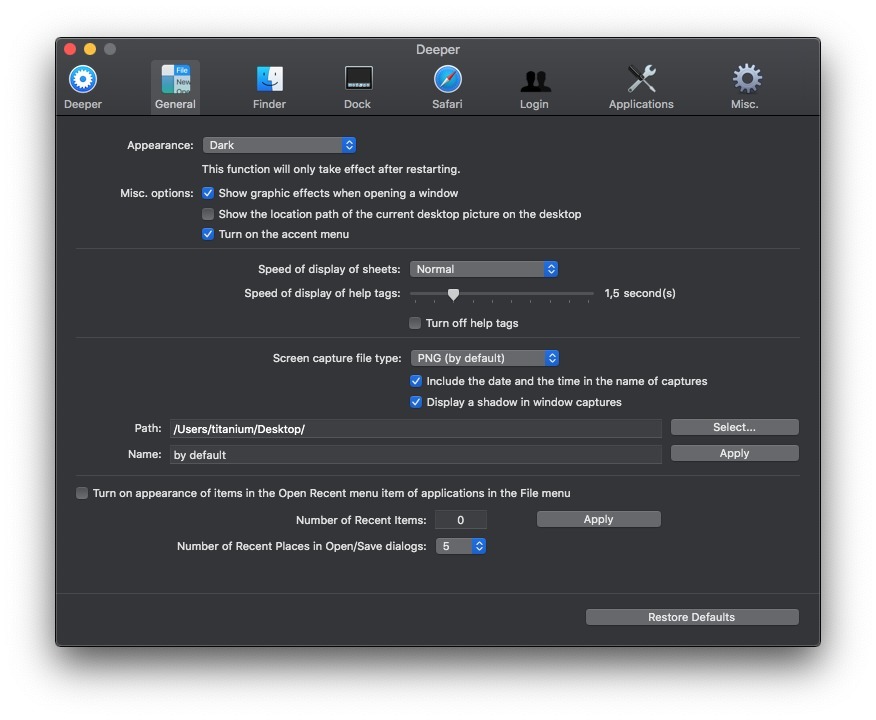 Deeper 2.4.7 for Mac|Mac版下载 | macOS 系统定制工具