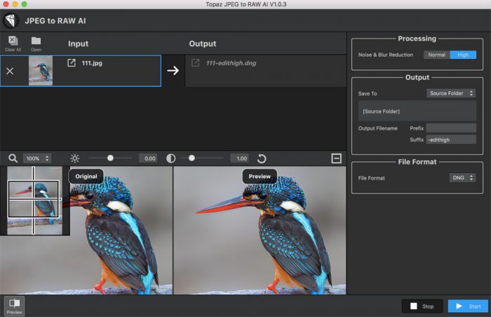 Topaz JPEG to RAW AI 2.2.0 for Mac|Mac版下载 | 摄影修图软件
