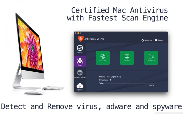 Antivirus VK Pro 6.1.0 for Mac|Mac版下载 | 杀毒软件