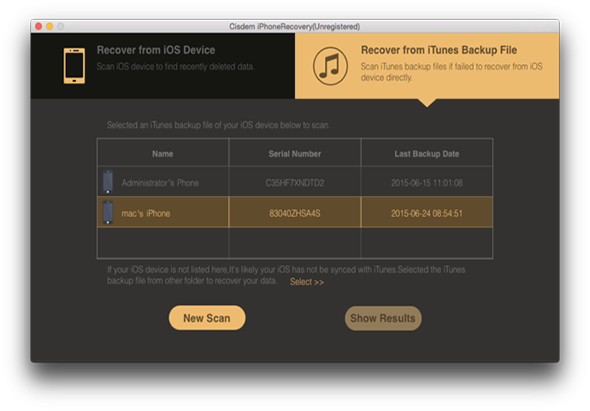 Cisdem iPhone Recovery 3.7.0 for Mac|Mac版下载 | iphone数据恢复软件