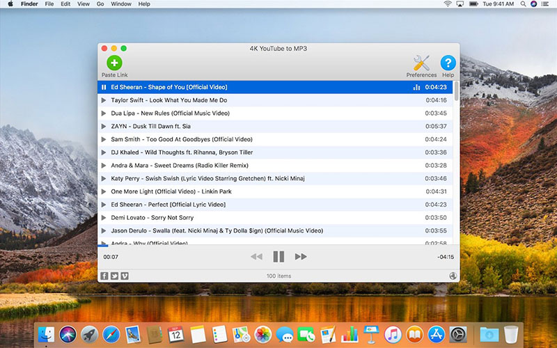 4K YouTube to MP3 3.7.0 for Mac|Mac版下载 | 在线音乐下载器