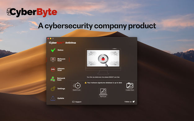 Antivirus CyberByte Pro 3.4.1 for Mac|Mac版下载 | 杀毒软件