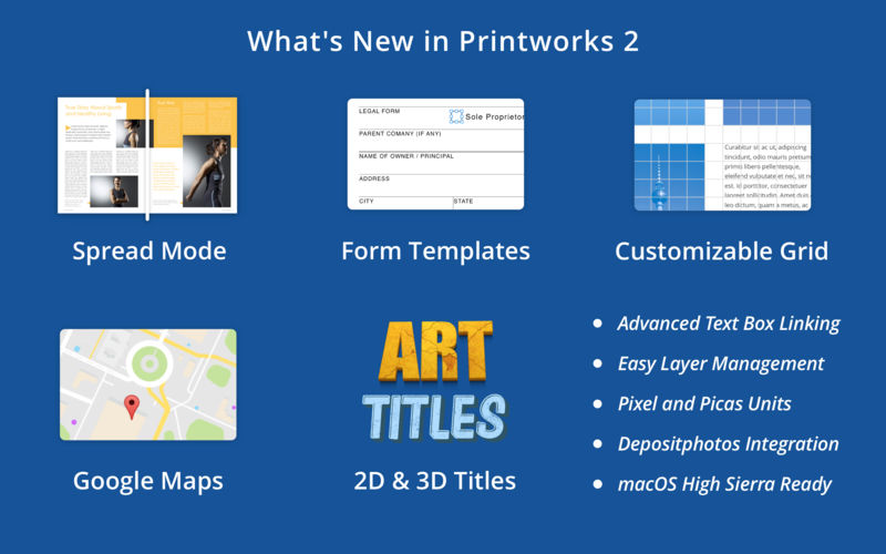 Printworks 2 2.0.8 for Mac|Mac版下载 | 版面设计软件