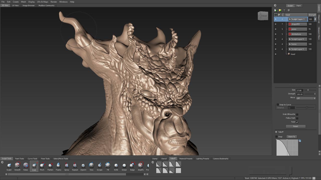 Autodesk Mudbox 2019 2019.1 for Mac|Mac版下载 | 数字雕刻软件