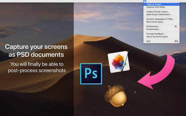 ScreenToLayers 1.2.0 for Mac|Mac版下载 | 在PSD中捕获屏幕