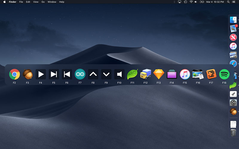 One Key 2.0 for Mac|Mac版下载 | 用快捷键快速启动应用程序