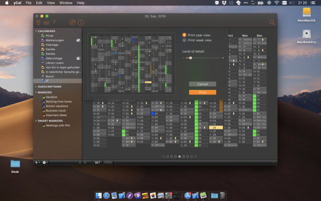 yCal 1.6 for Mac|Mac版下载 | 日历应用