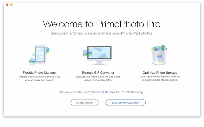 PrimoPhoto 1.5.1 for Mac|Mac版下载 | IOS设备照片管理工具