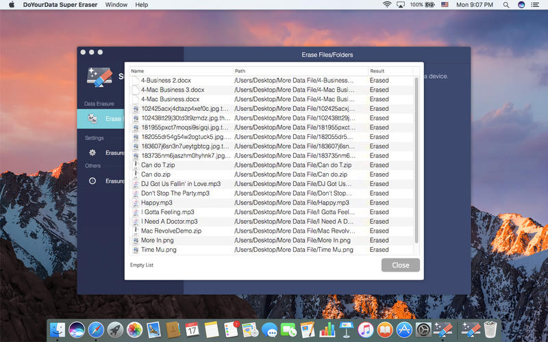 DoYourData Super Eraser 5.7 for Mac|Mac版下载 | 彻底删除数据及文件