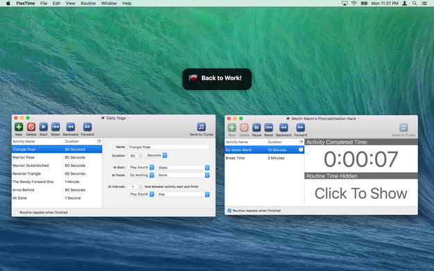 FlexTime 1.4 for Mac|Mac版下载 | 定时提醒工具
