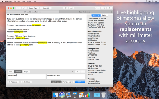Clean Text 7.9 for Mac|Mac版下载 | 文本格式处理工具