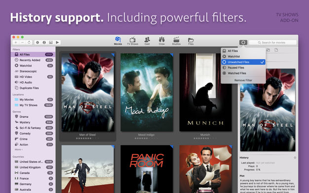 Movie Explorer Pro 2.0.2 for Mac|Mac版下载 | 个人电影数据库