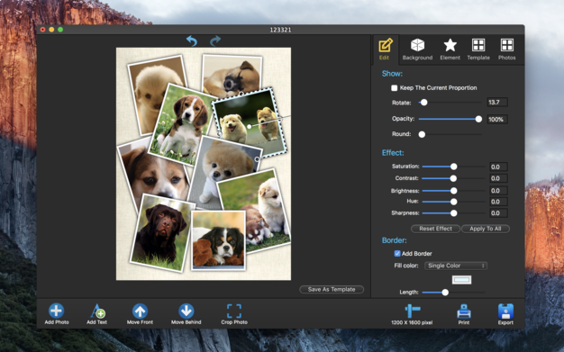 Photo Collage-Photo Poster HD 3.4.2 for Mac|Mac版下载 | 照片拼贴软件