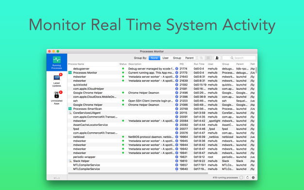 进程监视器 1.1 for Mac|Mac版下载 | Process Monitor