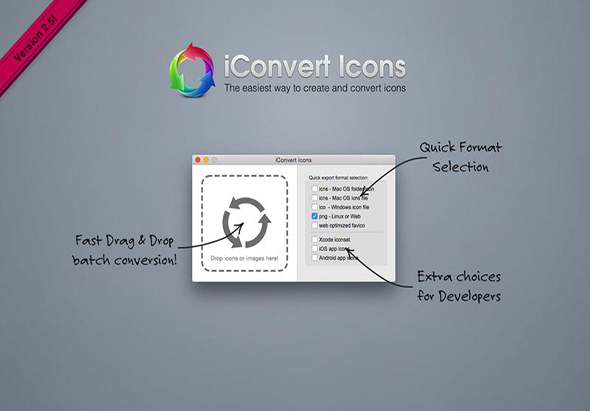 iConvert Icons 2.9 for Mac|Mac版下载 | 图标制作软件