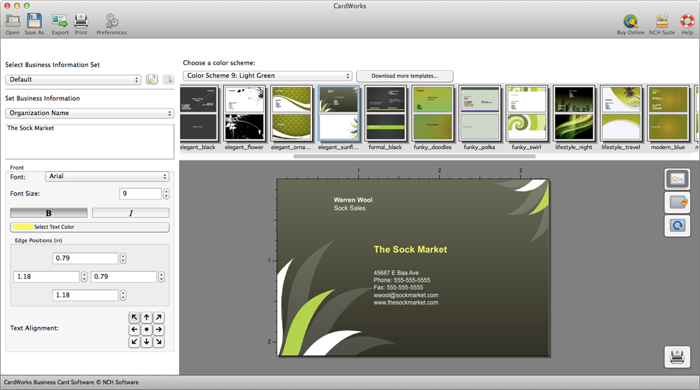 CardWorks 4.01 for Mac|Mac版下载 | 名片设计软件