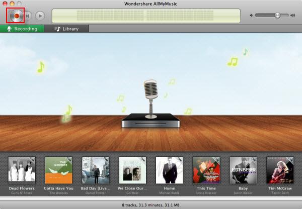 Wondershare AllMyMusic 2.4.3 for Mac|Mac版下载 | 录制在线流媒体音乐或音频源