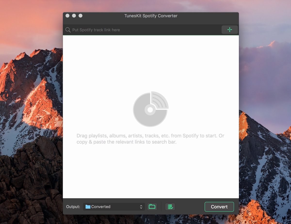 TunesKit Spotify Converter 1.4.1 for Mac|Mac版下载 | Spotify智能音乐下载器和转换器