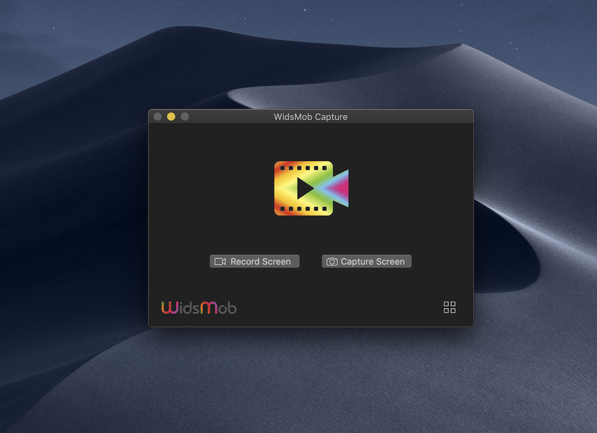 WidsMob Screen Recorder 1.1 for Mac|Mac版下载 | 桌面屏幕录制软件