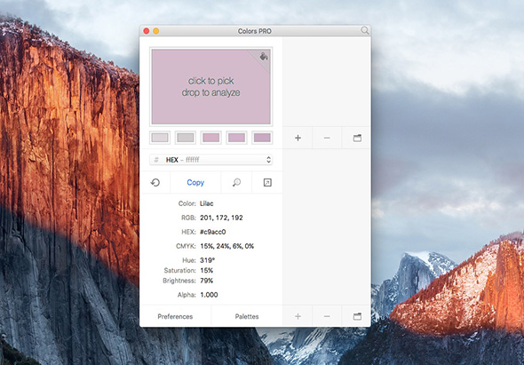 Colors PRO 1.6.2 for Mac|Mac版下载 | 拾色器