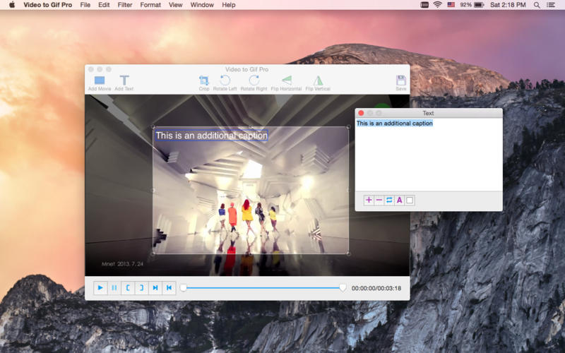 Video to GIF Pro 2.1.0 for Mac|Mac版下载 | 将视频转换成Gif