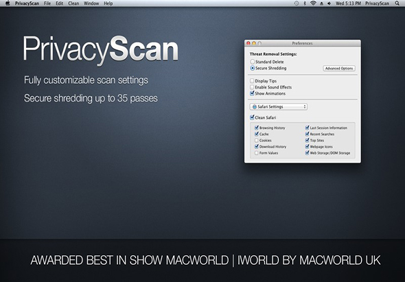 PrivacyScan 1.9.5 for Mac|Mac版下载 | 隐私保护工具