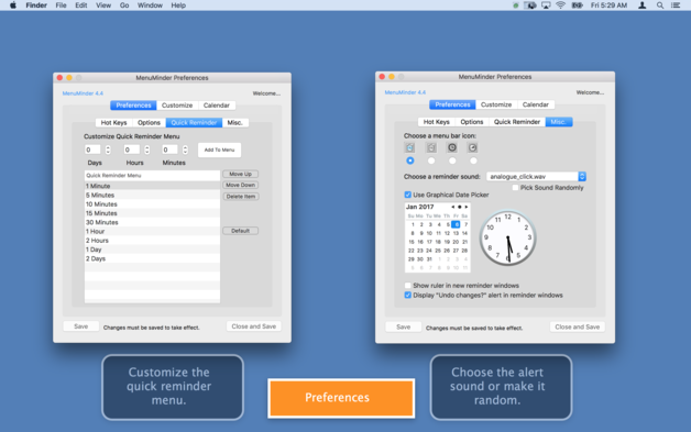 MenuMinder 4.5.1 for Mac|Mac版下载 | 任务提醒工具