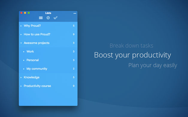 Proud 1.1.1 for Mac|Mac版下载 | 任务管理工具