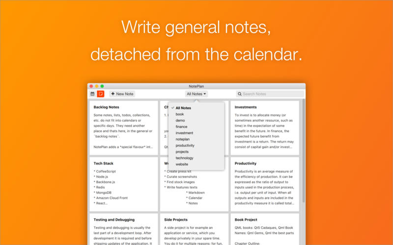 NotePlan 1.6.30 for Mac|Mac版下载 | Markdown 日历