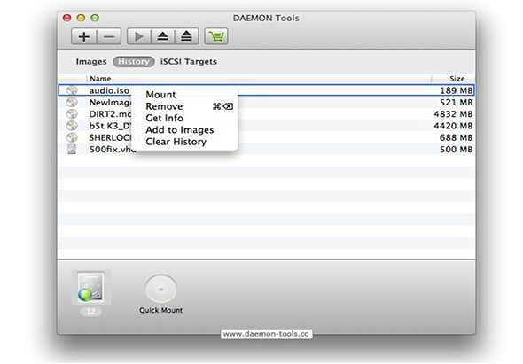  Daemon Tools 6.3.419 for Mac|Mac版下载 | 虚拟光驱