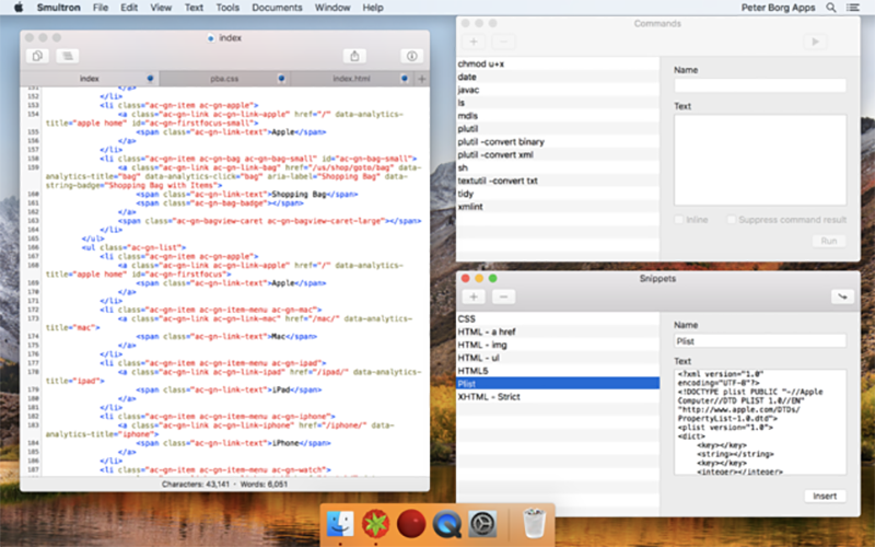 Smultron 10 - Text editor 10.1.8 for Mac|Mac版下载 | 文本编辑器