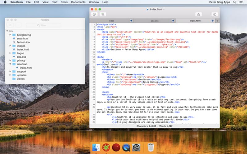 Smultron 10 - Text editor 10.1.8 for Mac|Mac版下载 | 文本编辑器