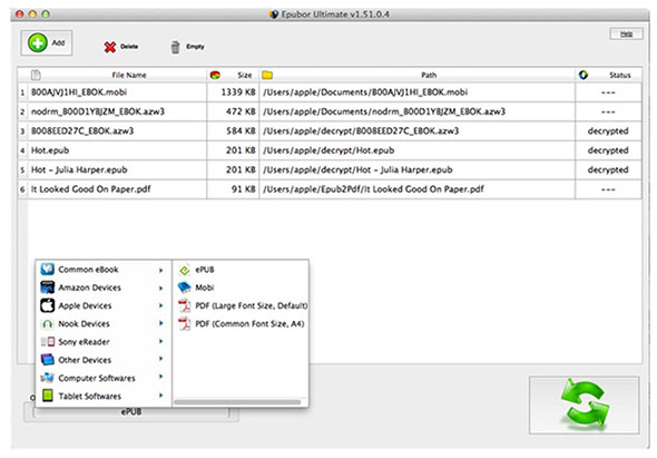 Epubor Ultimate Converter 3.0.10.823 for Mac|Mac版下载 | 电子书格式转换工具