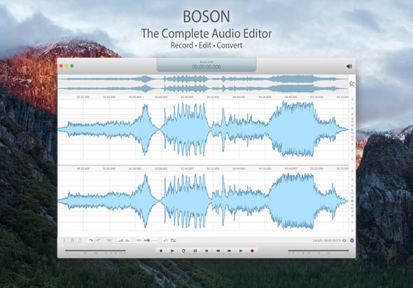 Boson 1.5.5 for Mac|Mac版下载 | 音频录制剪辑工具