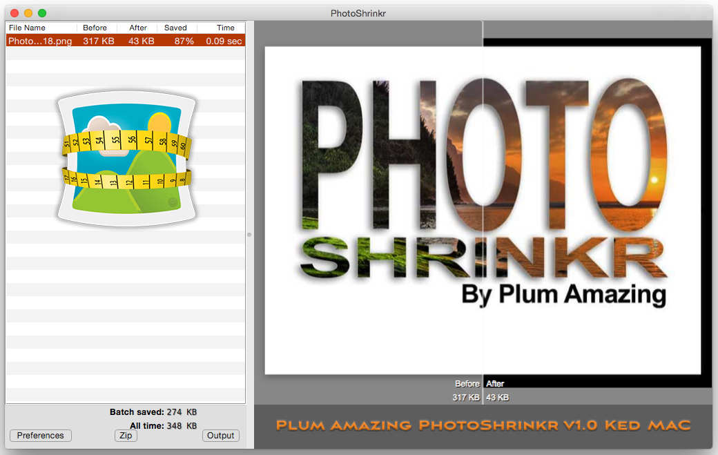 PhotoShrinkr 1.0 for Mac|Mac版下载 | 图像无损压缩软件