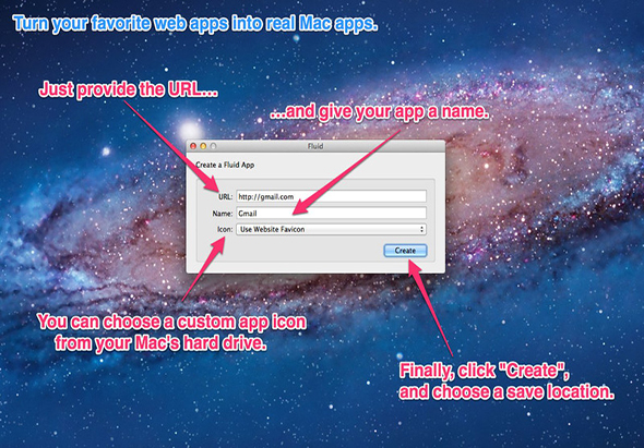 Fluid 2.0.1 for Mac|Mac版下载 | 将您喜爱的网站转化成APP