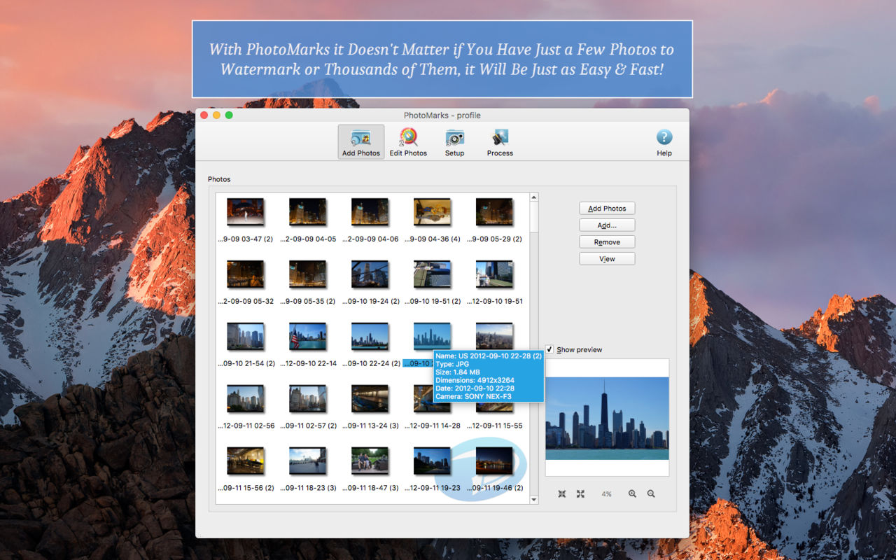 PhotoMarks 3.1 for Mac|Mac版下载 | 批量图像水印处理