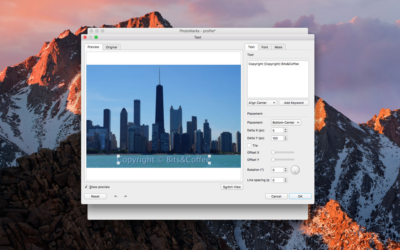 PhotoMarks 3.1 for Mac|Mac版下载 | 批量图像水印处理