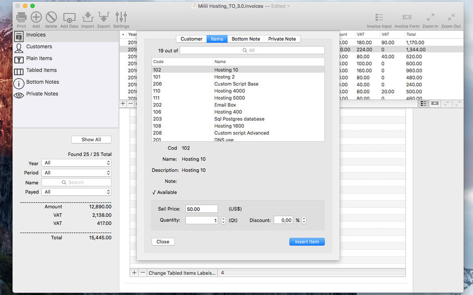 Invoices 3 3.2 for Mac|Mac版下载 | 发票创建及管理软件