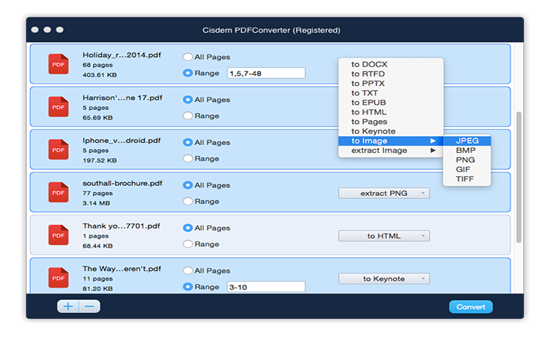 Cisdem PDFConverter 5.3.0 for Mac|Mac版下载 | PDF格式转换工具