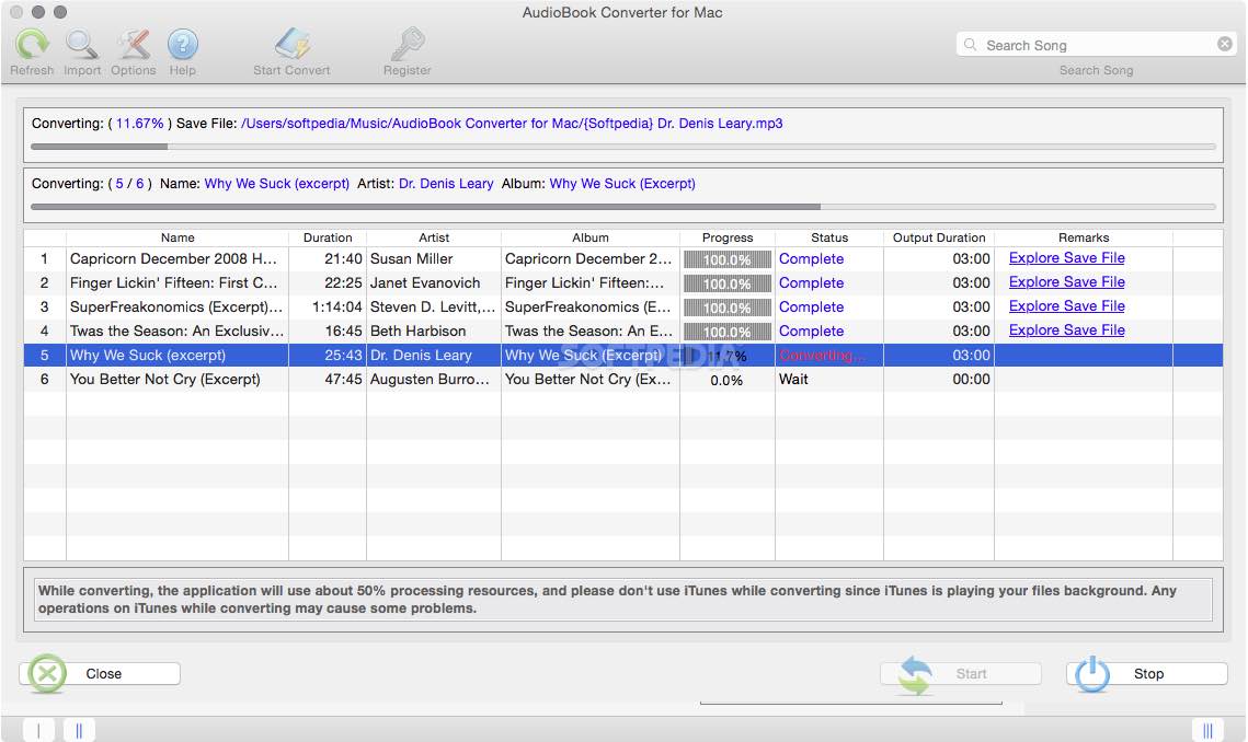 AudioBook Converter for Mac 4.11.2 for Mac|Mac版下载 | 有声读物转换软件