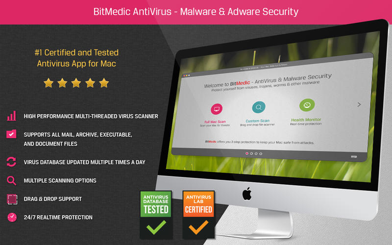 BitMedic AntiVirus 2.6 for Mac|Mac版下载 | 杀毒软件